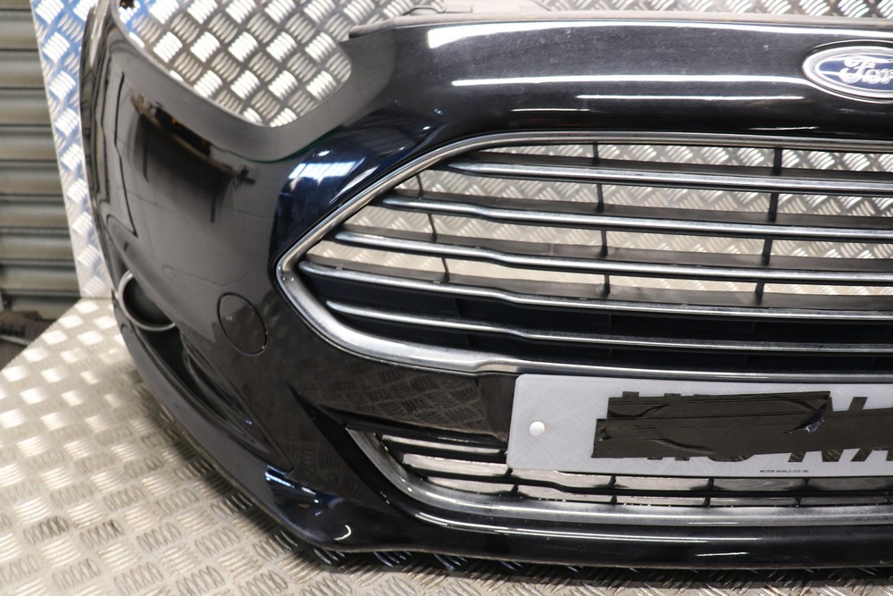 FORD FIESTA MK7 FRONT BUMPER COMPLETE IN PANTHER BLACK (SEE PHOTOS) 13 ...