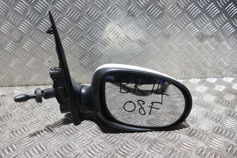 FORD KA MK2 OS WING MIRROR IN CRYSTAL WHITE (SEE PHOTOS) 2009-2016 BK14 ...