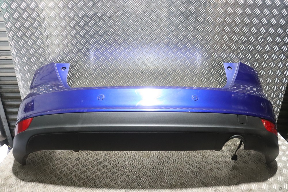 FORD FOCUS MK3 HATCHBACK REAR BUMPER DEEP IMPACT BLUE (SEE PHOTOS) 15 ...