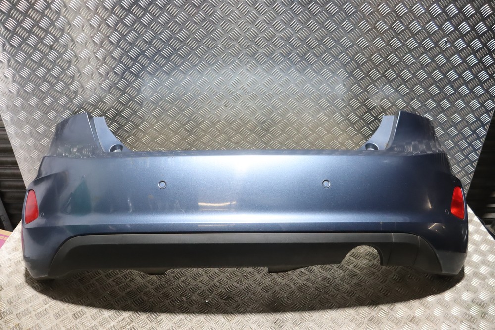 FORD FIESTA MK8 REAR BUMPER COMPLETE IN BLUE METALLIC (SEE PHOTOS) 2017 ...