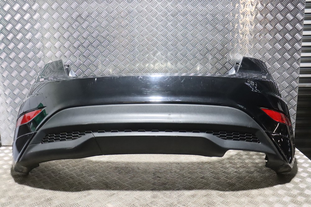 FORD FIESTA MK7 ZETEC S REAR BUMPER COMPLETE IN PANTHER BLACK 2013